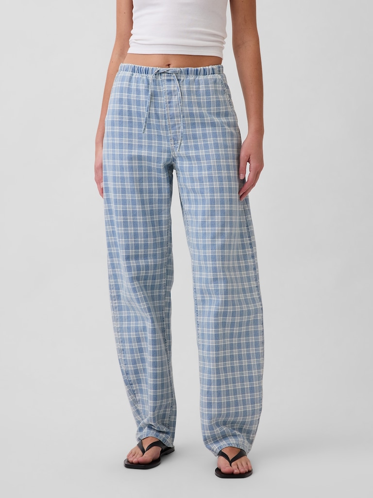 High Rise Easy Barrel Jeans