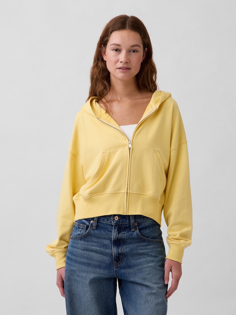 VintageSoft Terry Zip Hoodie