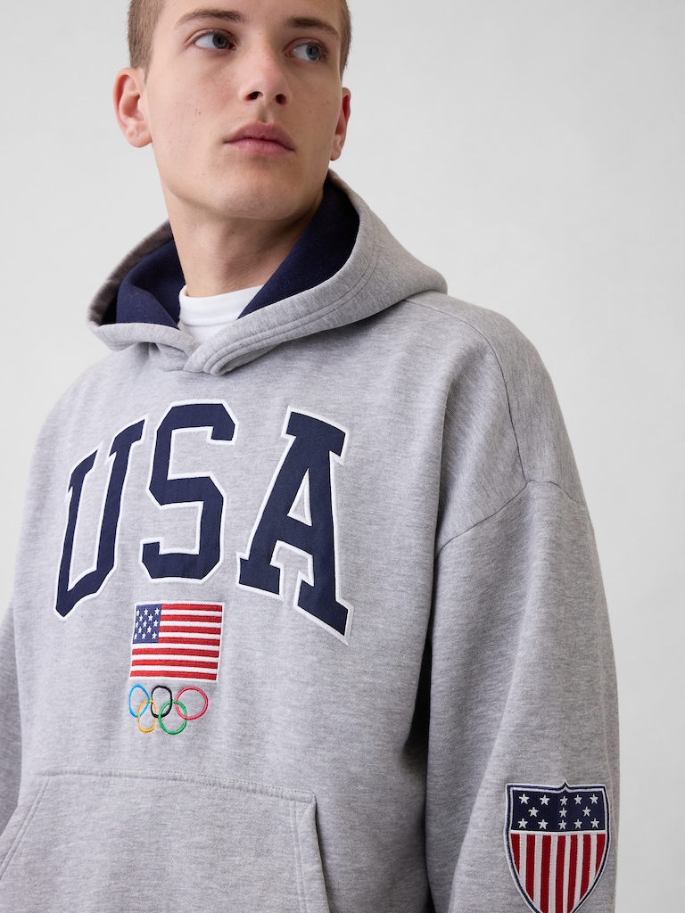 Adult Team USA Heavyweight Oversized Hoodie