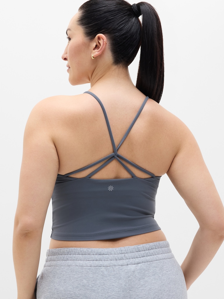 Transcend Thin Strap Crop Bra