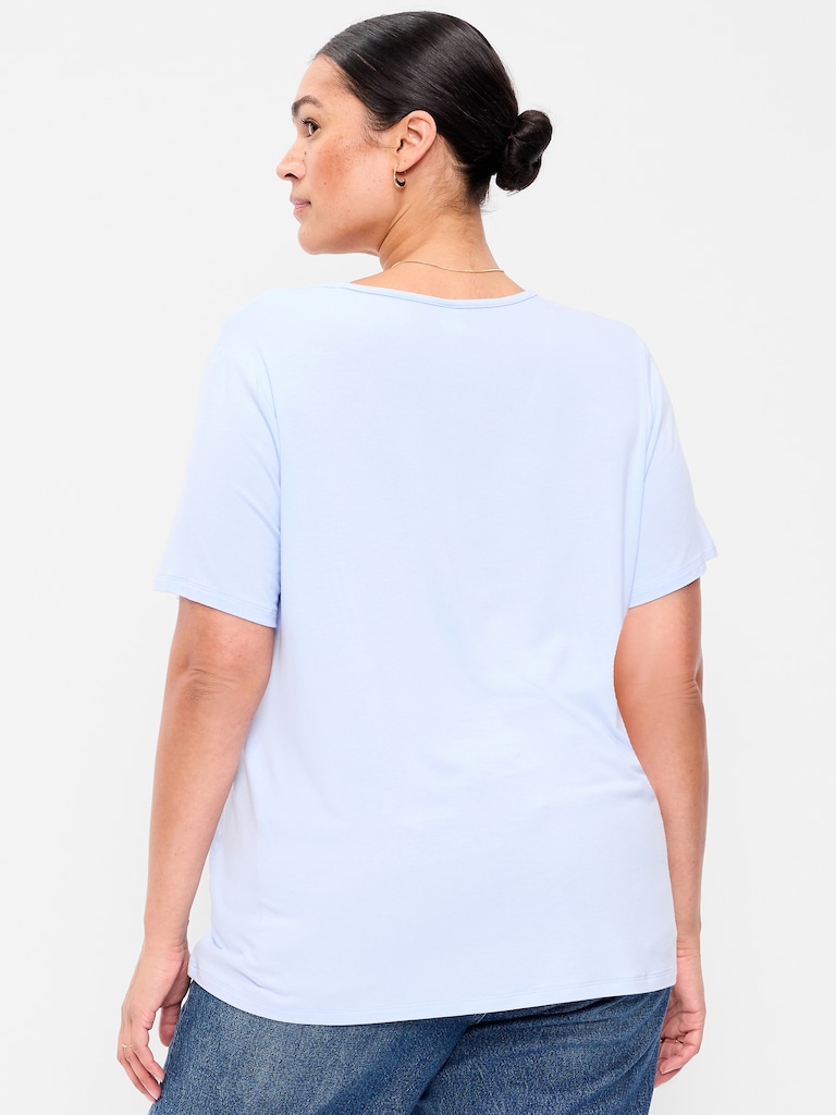 Luxe V-Neck T-Shirt