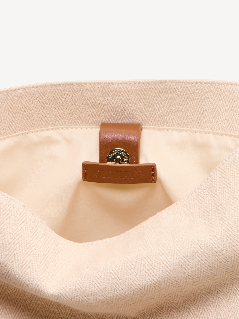 Large Preppy Bucket Bag