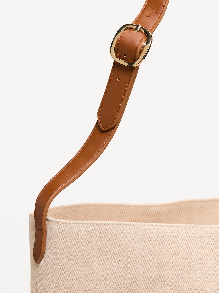 Large Preppy Bucket Bag