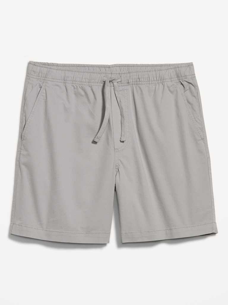 Twill Jogger Shorts -- 7-inch inseam