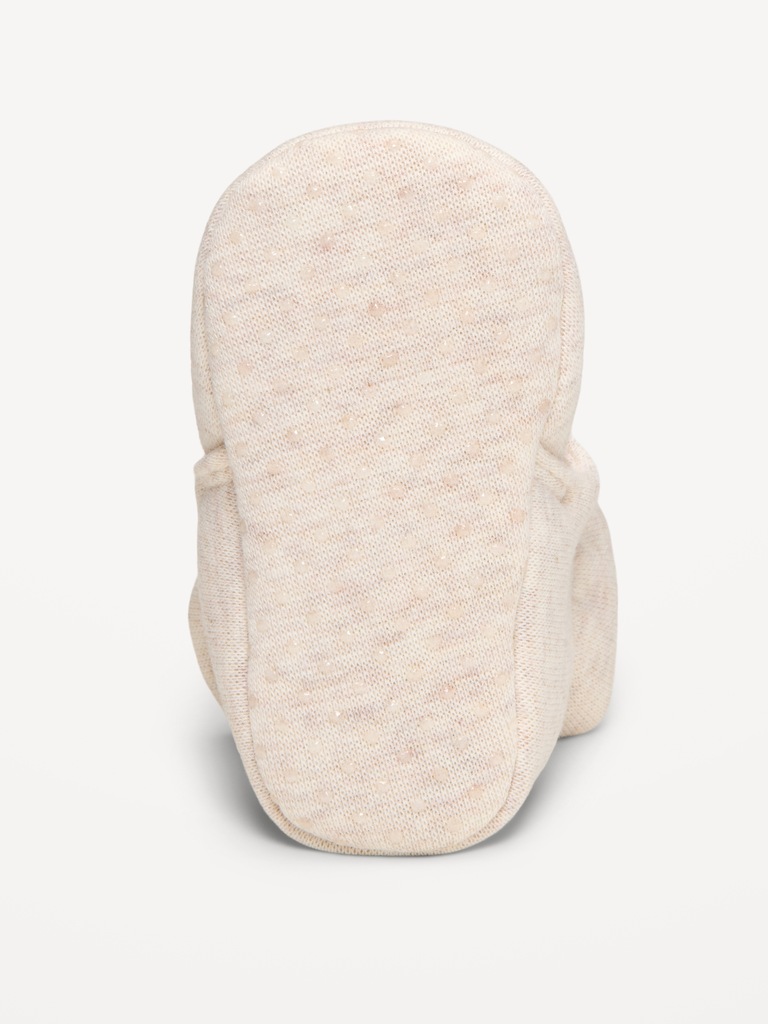 Jersey-Knit Booties for Baby