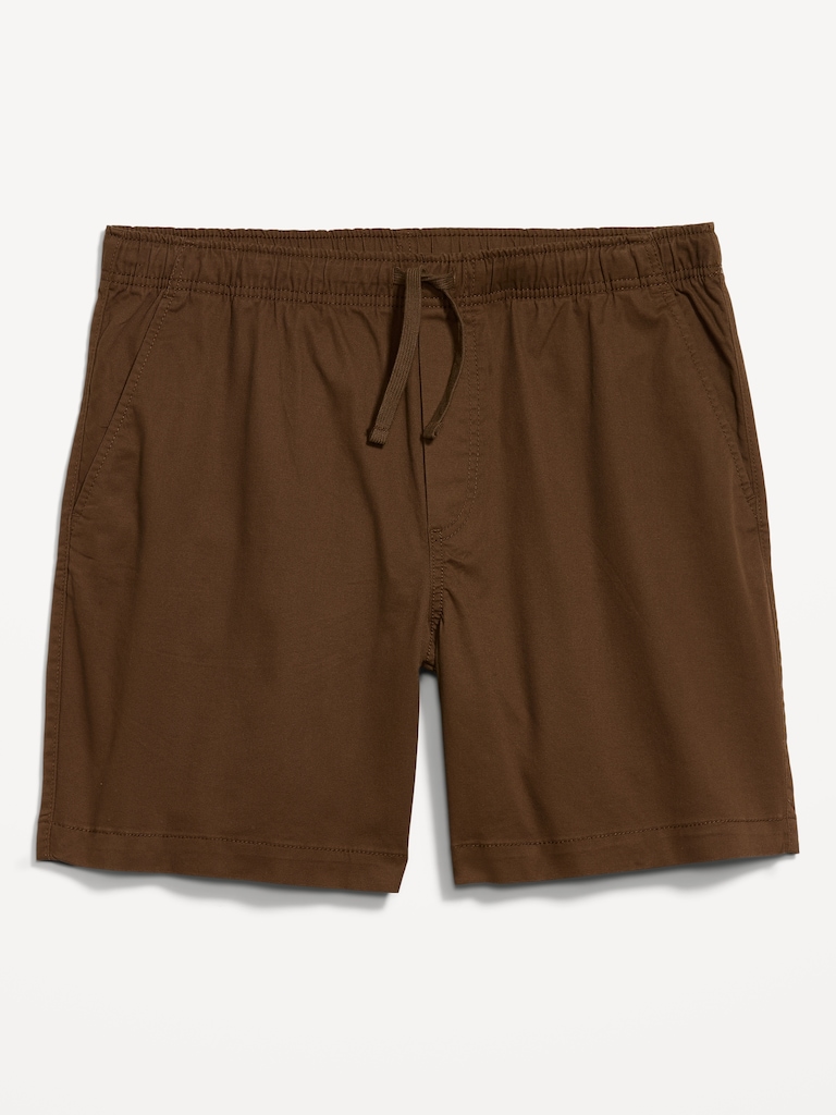 Twill Jogger Shorts -- 7-inch inseam