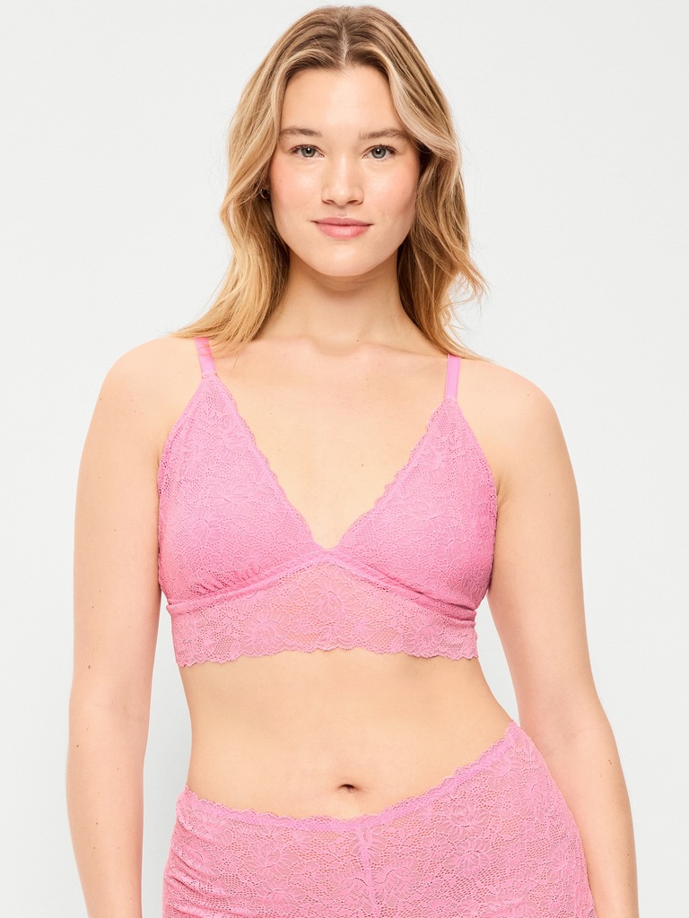 Lace Longline Bralette
