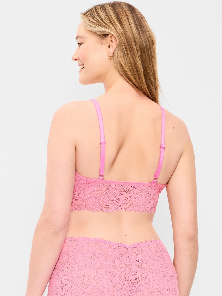 Lace Longline Bralette