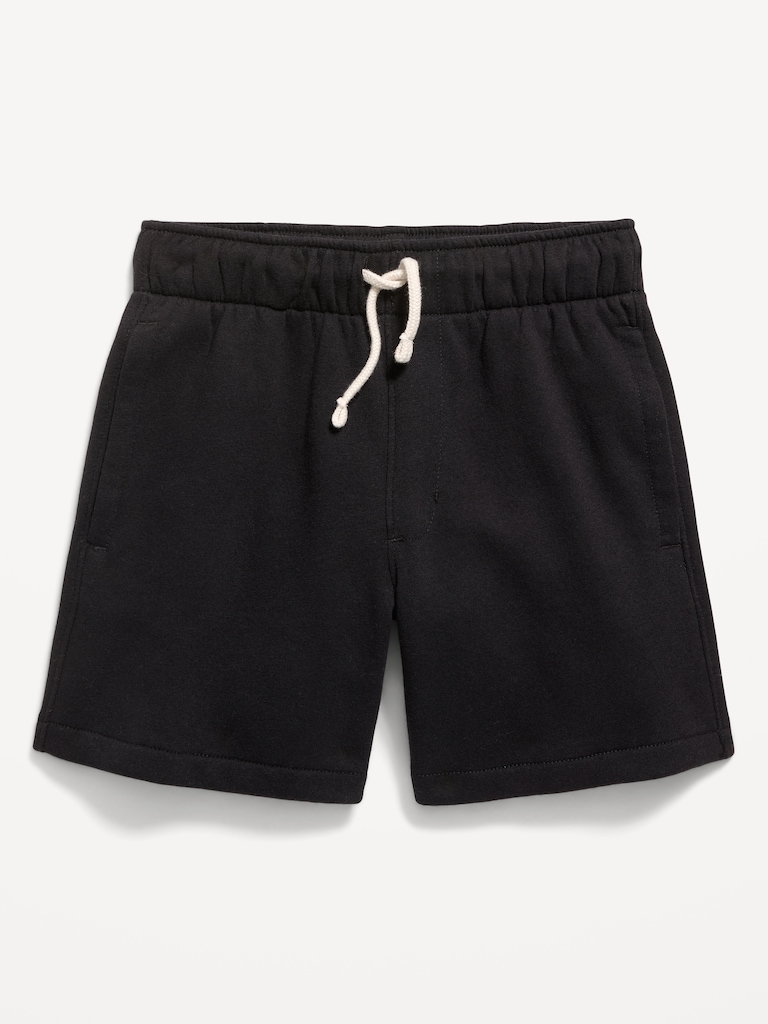 Below Knee Fleece Jogger Shorts for Boys