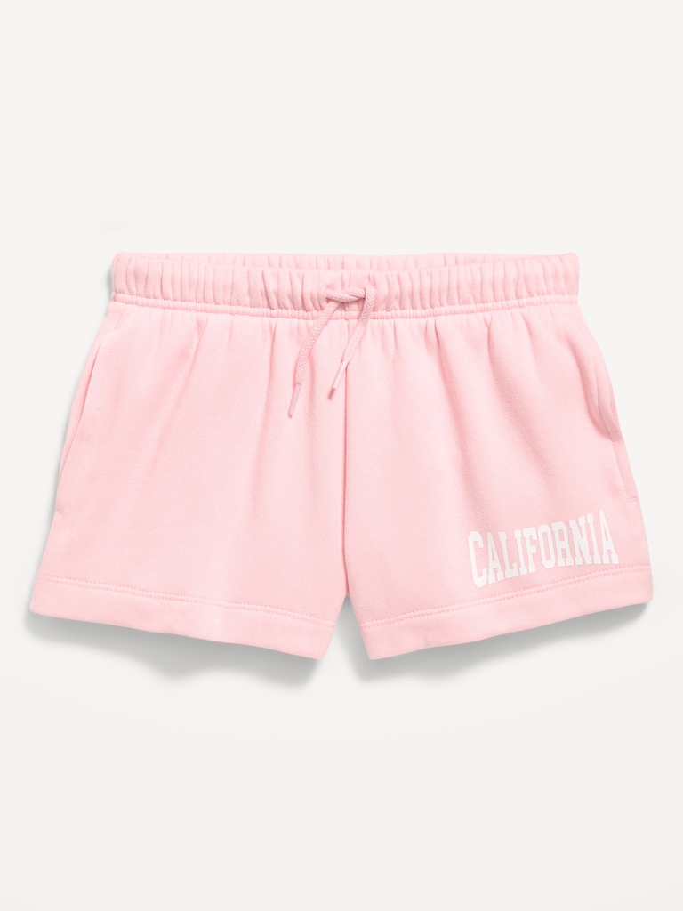 High-Waisted Favorite Fleece Shorts for Girls