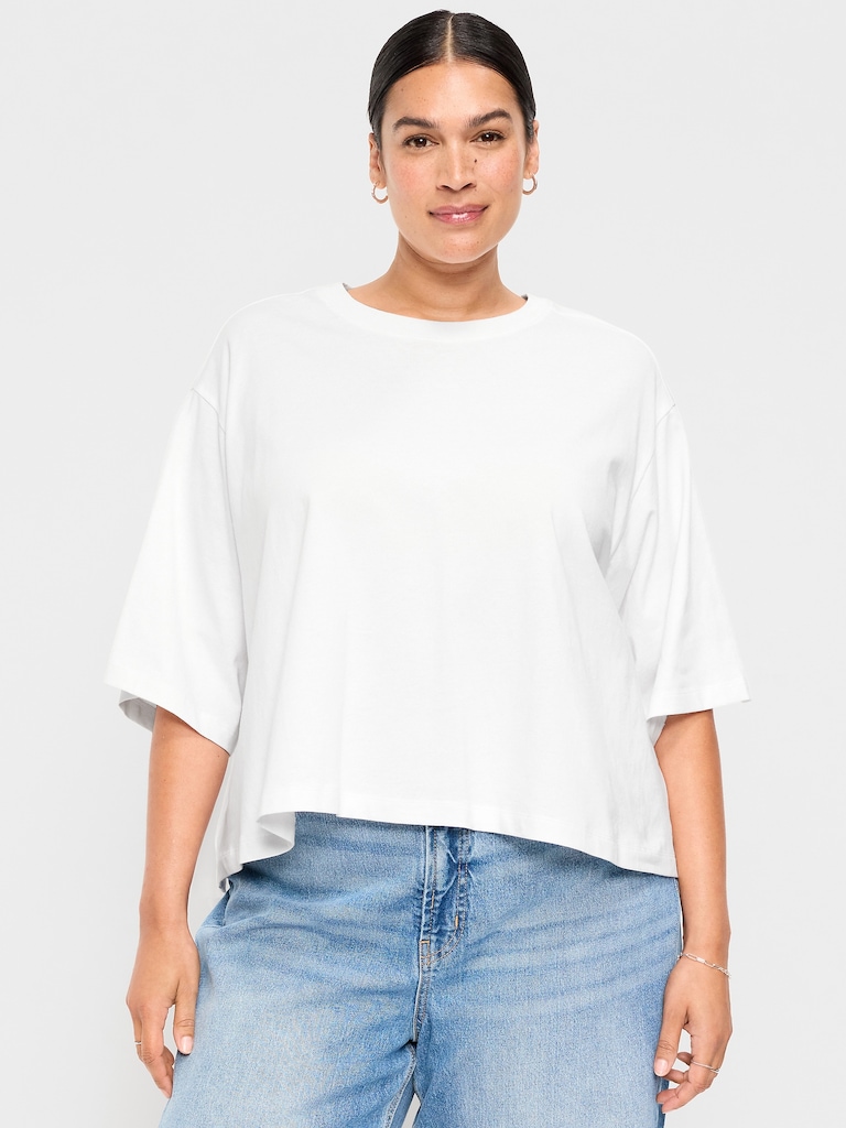Short-Sleeve Trapeze T-Shirt