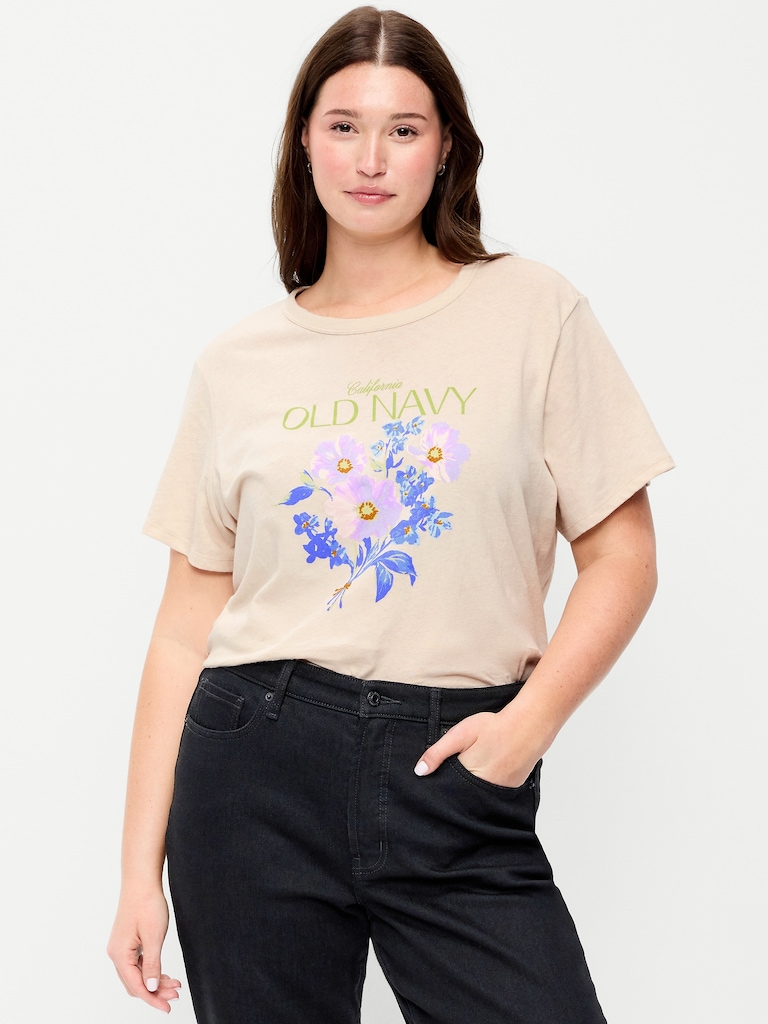 EveryWear Crew-Neck Logo-Graphic T-Shirt