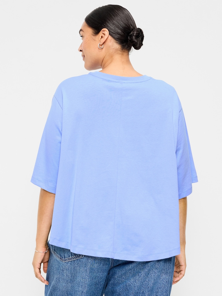 Short-Sleeve Trapeze T-Shirt