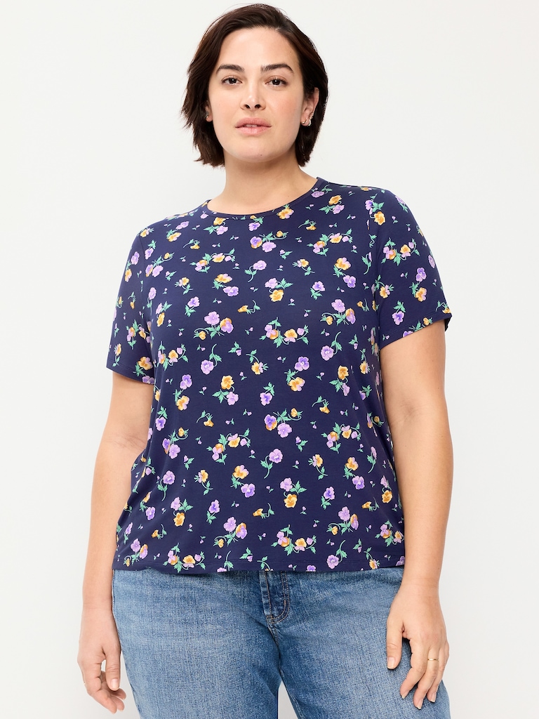 Luxe Crew-Neck T-Shirt