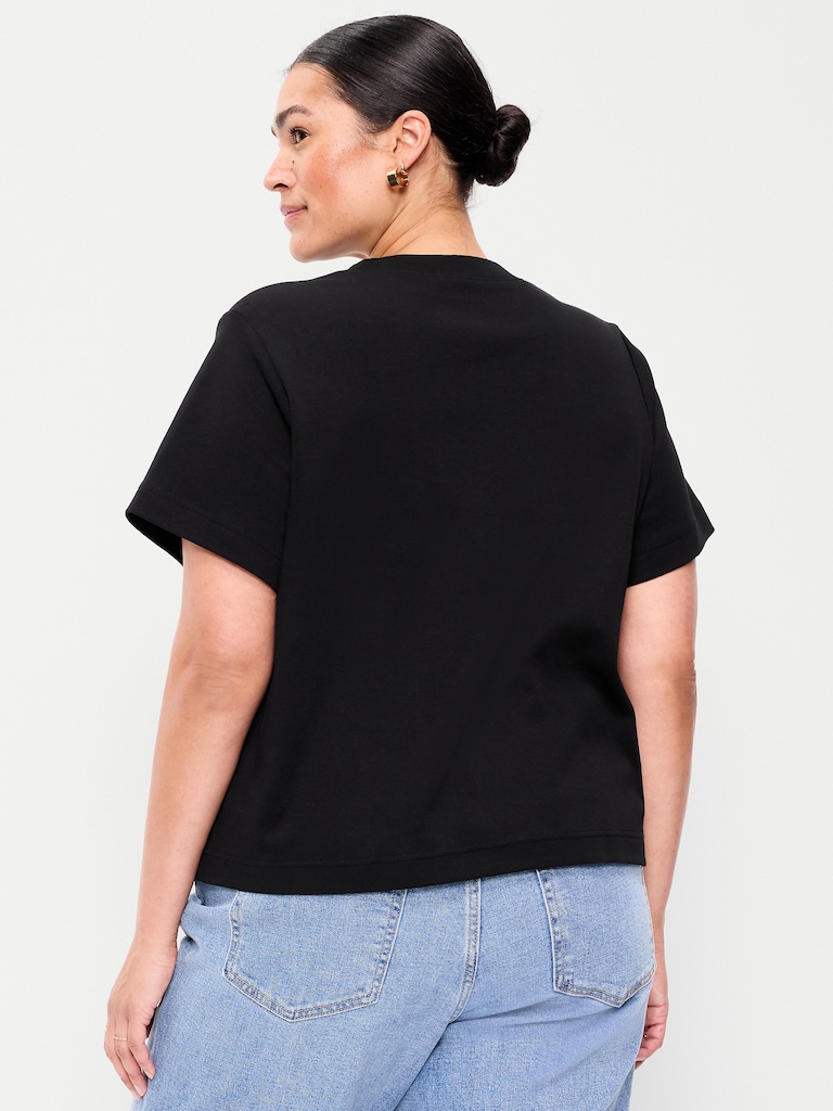 Relaxed Heavyweight Crew-Neck T-Shirt