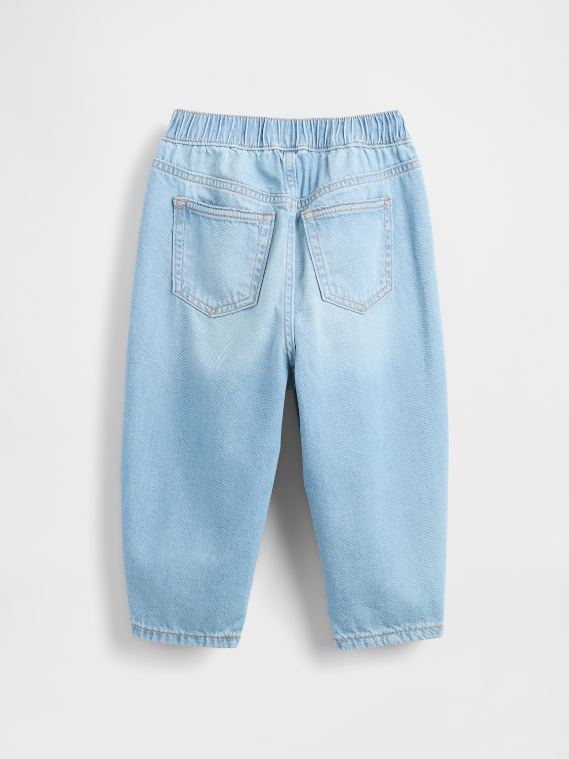 Baby & Toddler Pull-On Barrel Jeans