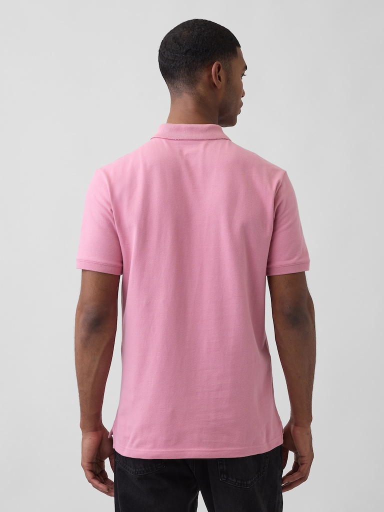 Pique Polo Shirt