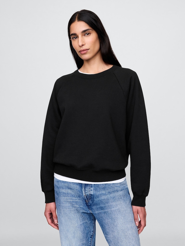 VintageSoft Raglan Sweatshirt
