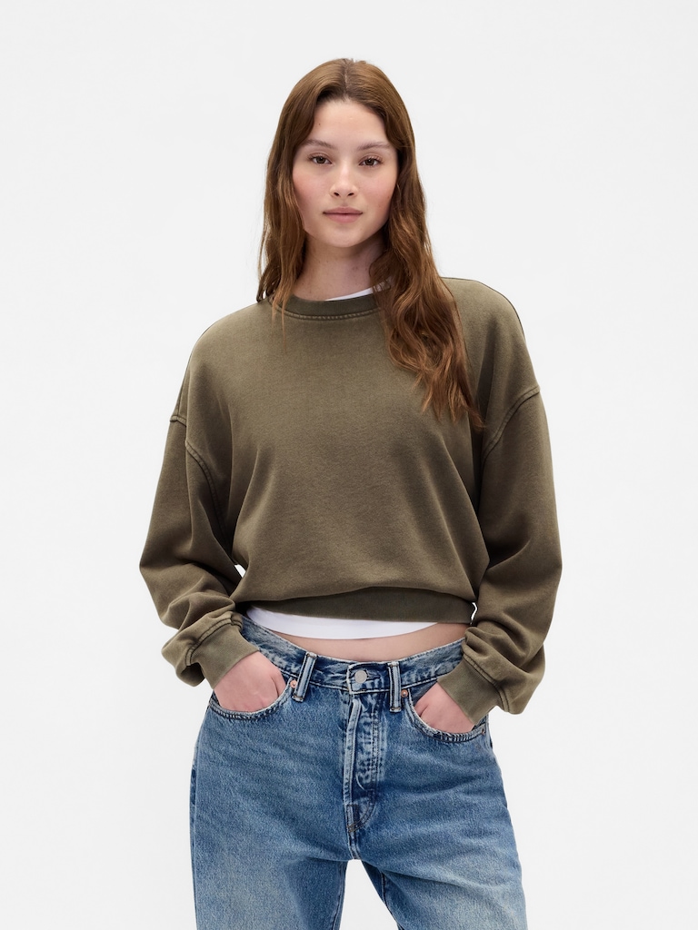 Heavyweight French Terry Oversized Sweatshirt