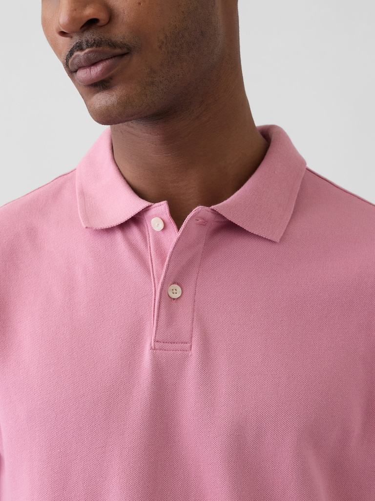 Pique Polo Shirt