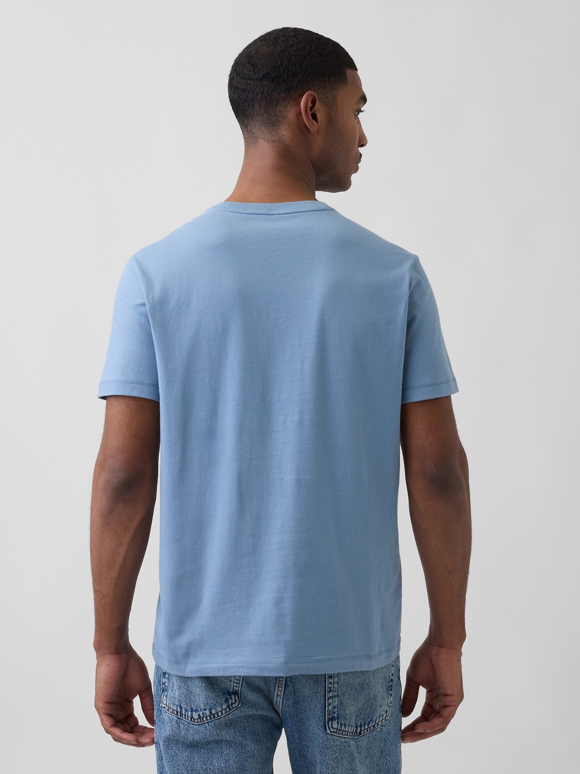 Adult Organic Cotton Pocket T-Shirt