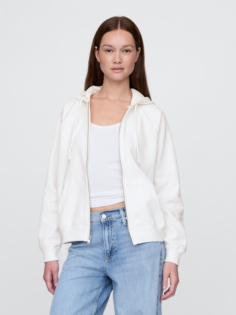 VintageSoft Zip Hoodie