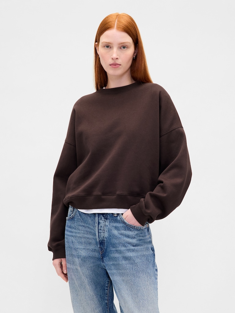 VintageSoft Wedge Crewneck Sweatshirt