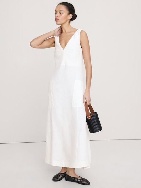 banana republic black and white dress Banana Republic Green Black & White Patterned Dress main image 0