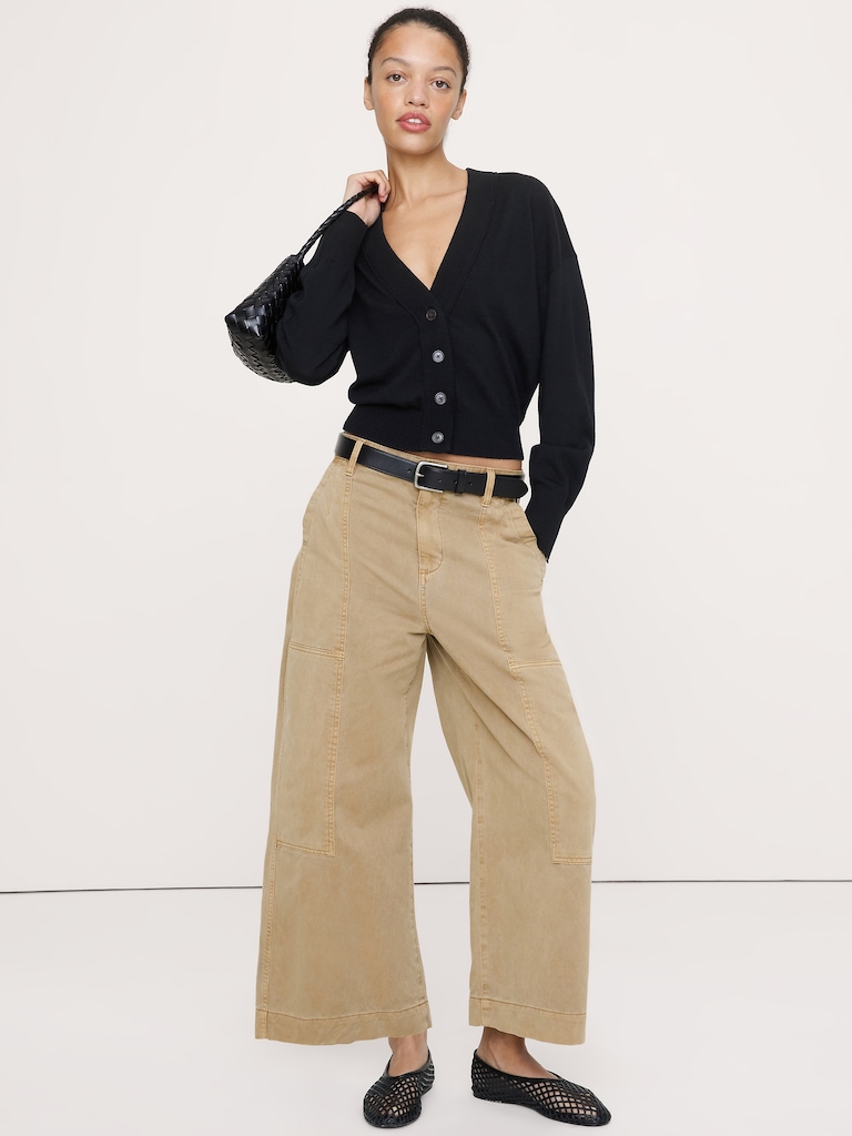 Merino Cardigan Sweater