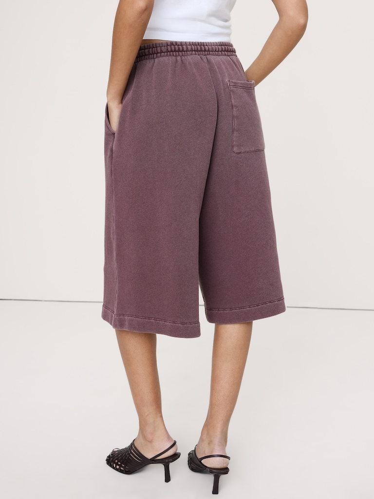 French Terry Bermuda Short