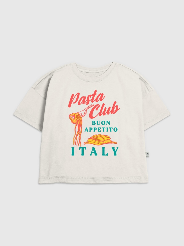 Kids Pasta Club Graphic T-Shirt