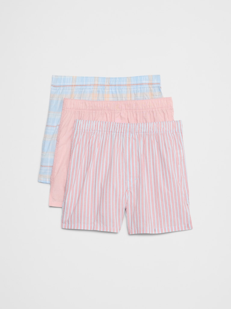 Cotton Boxers (3 Pack)