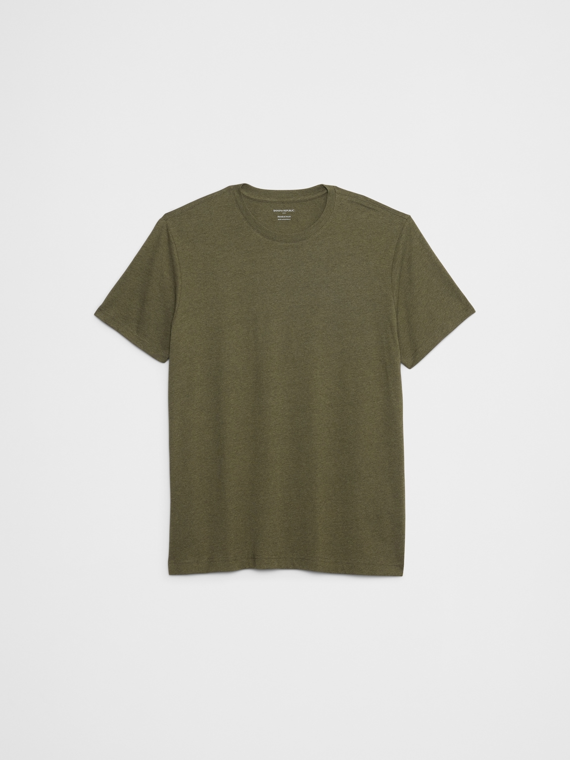 Standard-Fit Premium Wash Crew-Neck T-Shirt