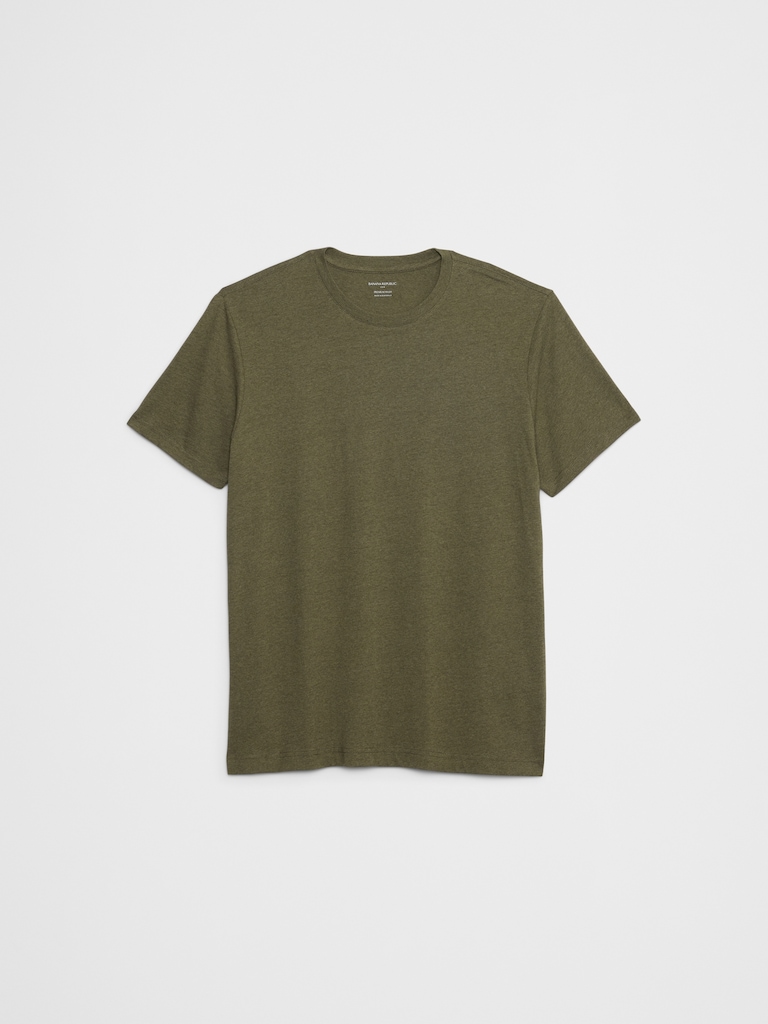Standard-Fit Premium Wash Crew-Neck T-Shirt