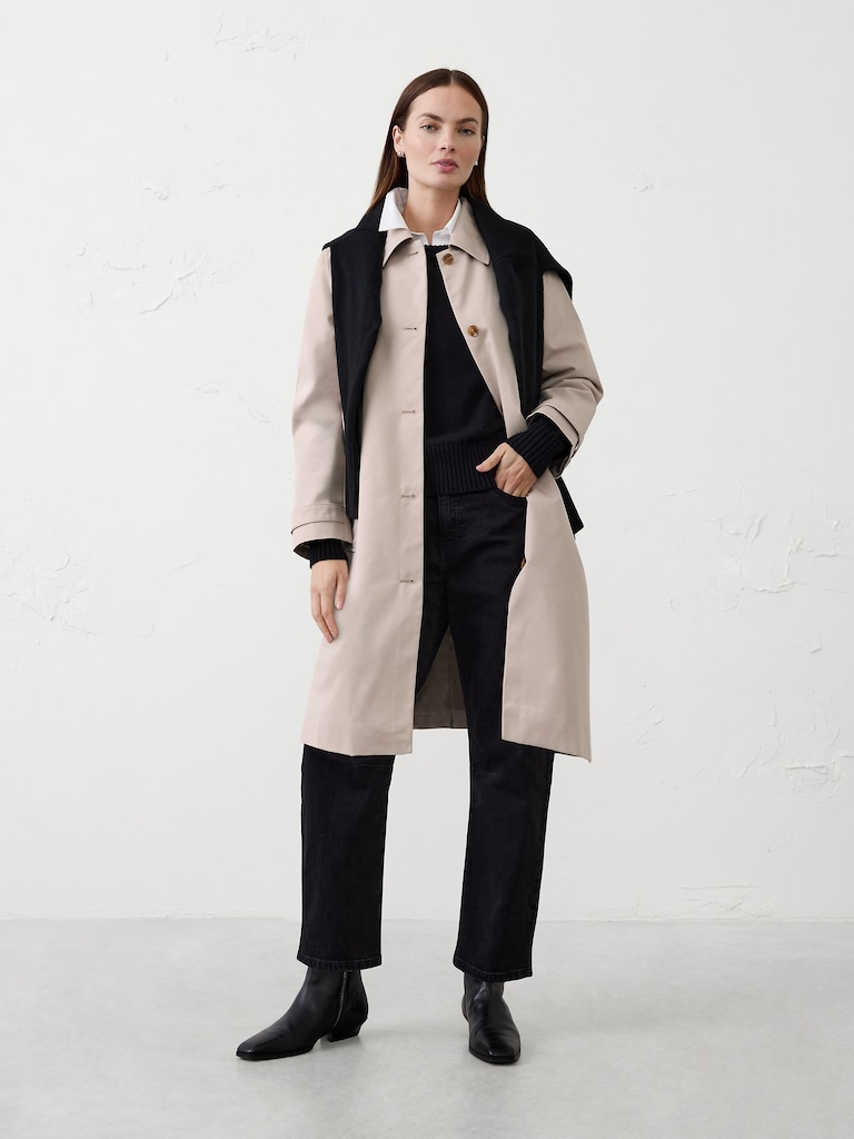 Twill Mac Coat