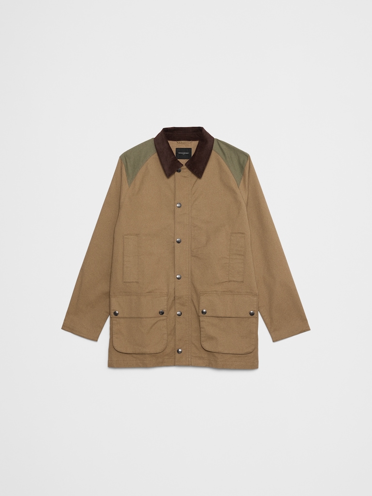 Cord Collar Field Jacket