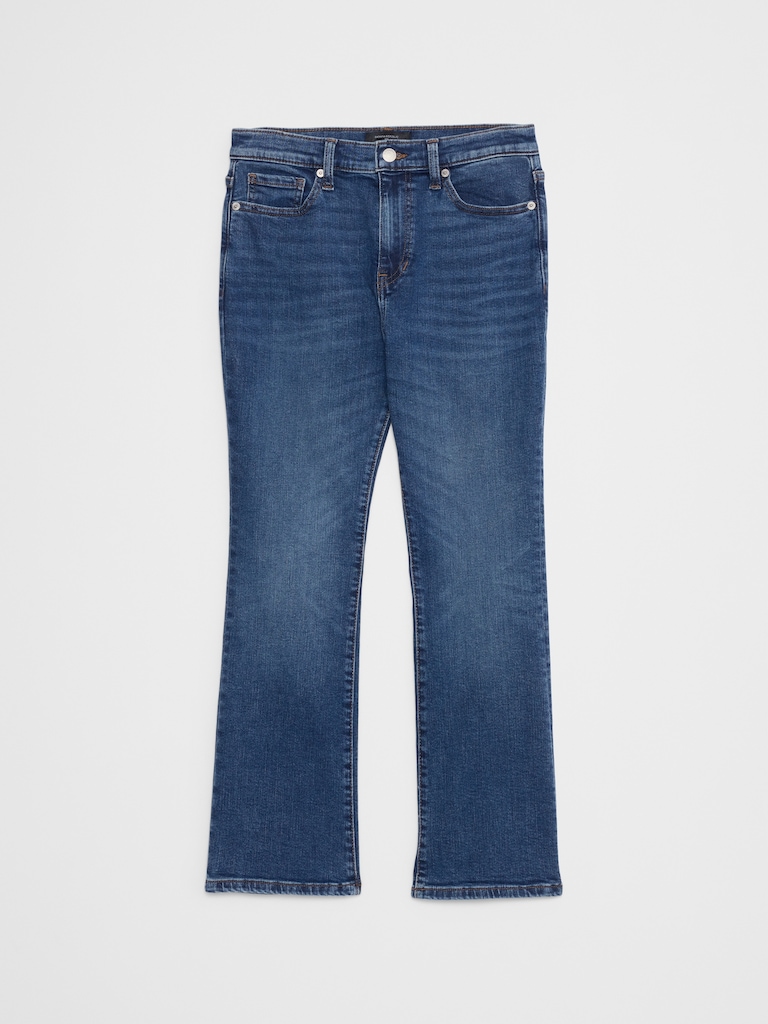 Bootcut High-Rise Cropped Jean
