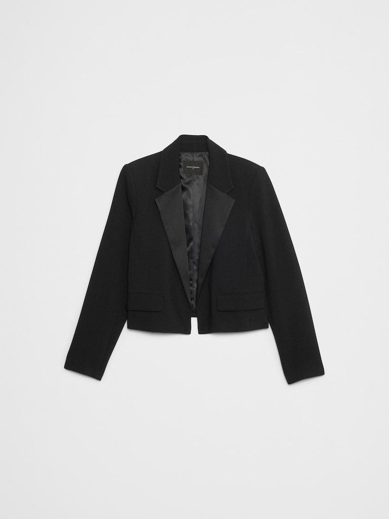 Tuxedo Cropped Blazer