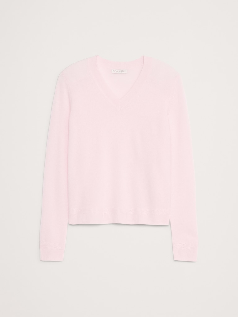 Lightweight Cashmere V-Neck Sweater
