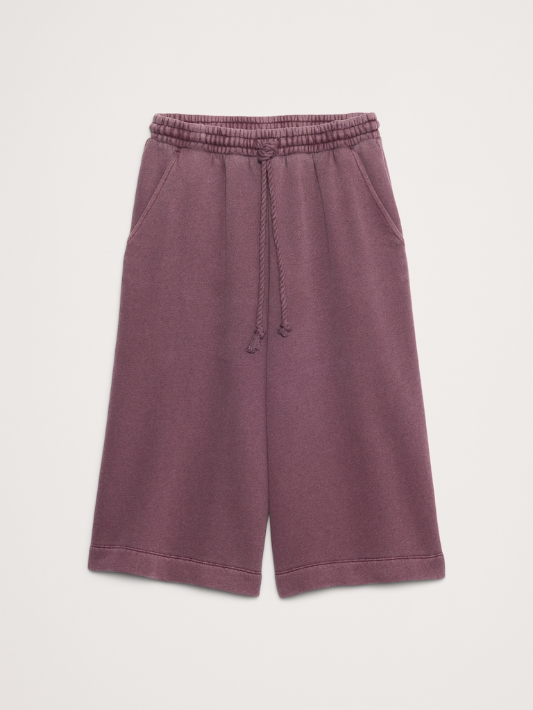 French Terry Bermuda Short