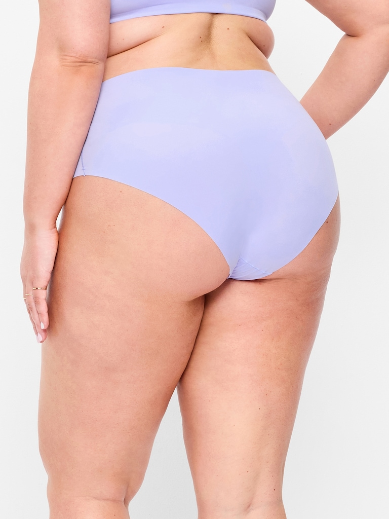 High-Waisted No-Show Brief Underwear