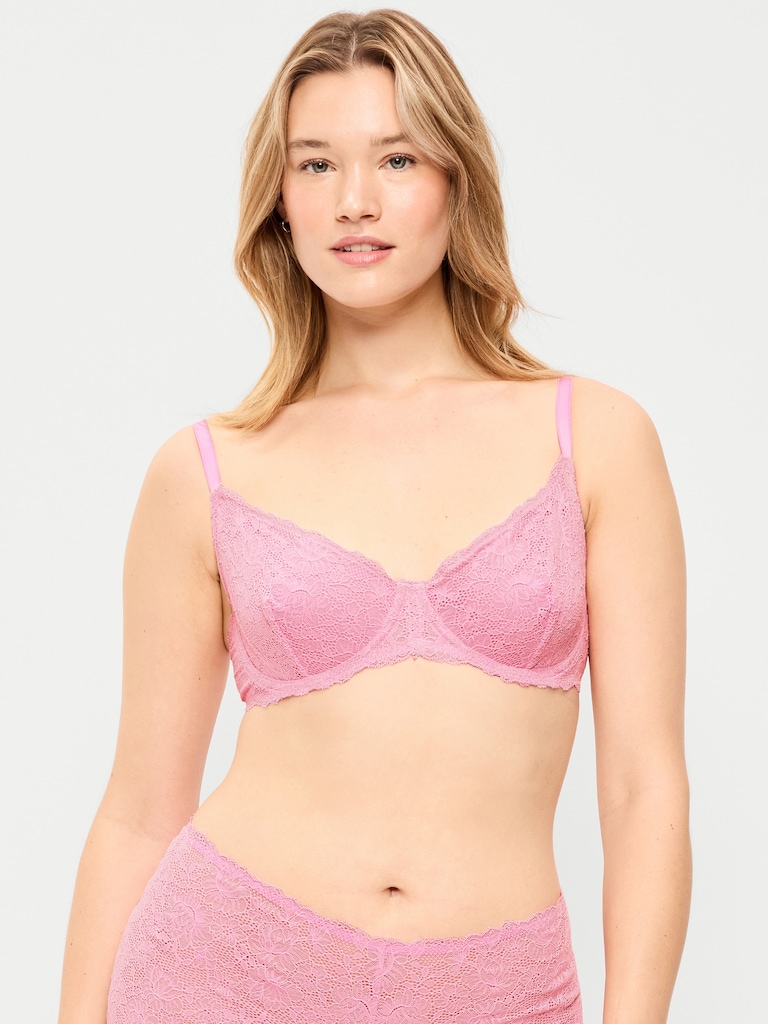 Lace Balconette Bra