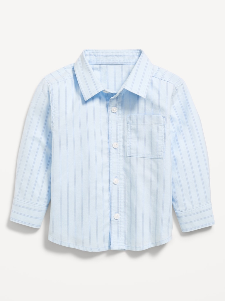 Long-Sleeve Oxford Shirt for Toddler Boys