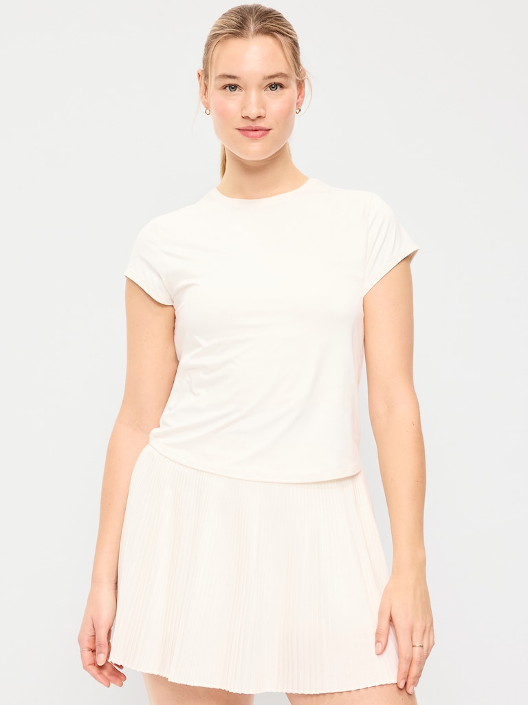 StudioSmooth Short-Sleeve Base Layer Top