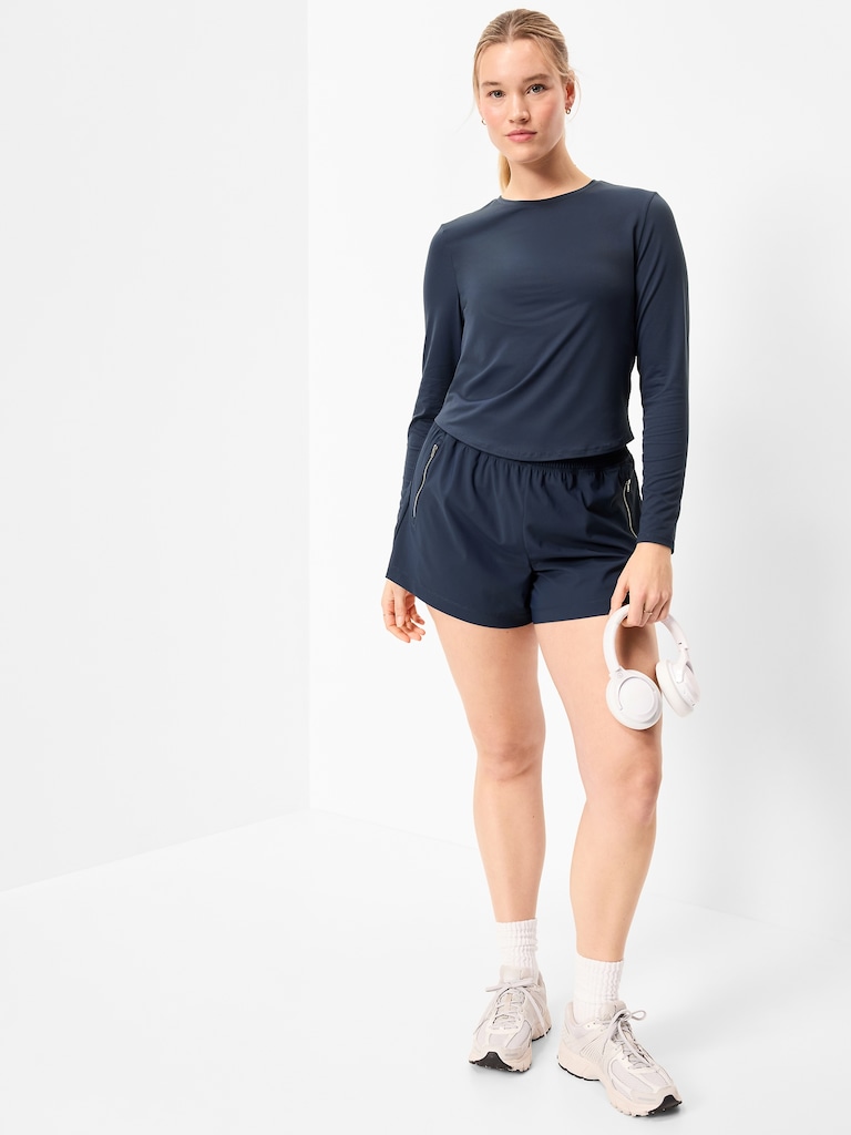 StudioSmooth Long-Sleeve Base Layer Top