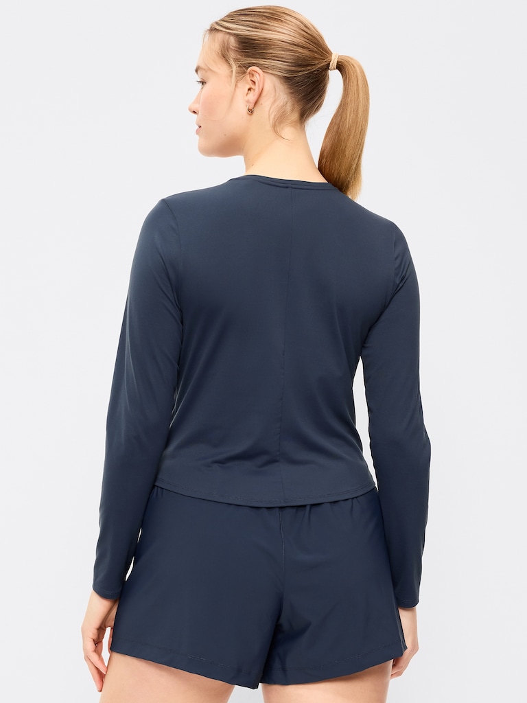 StudioSmooth Long-Sleeve Base Layer Top