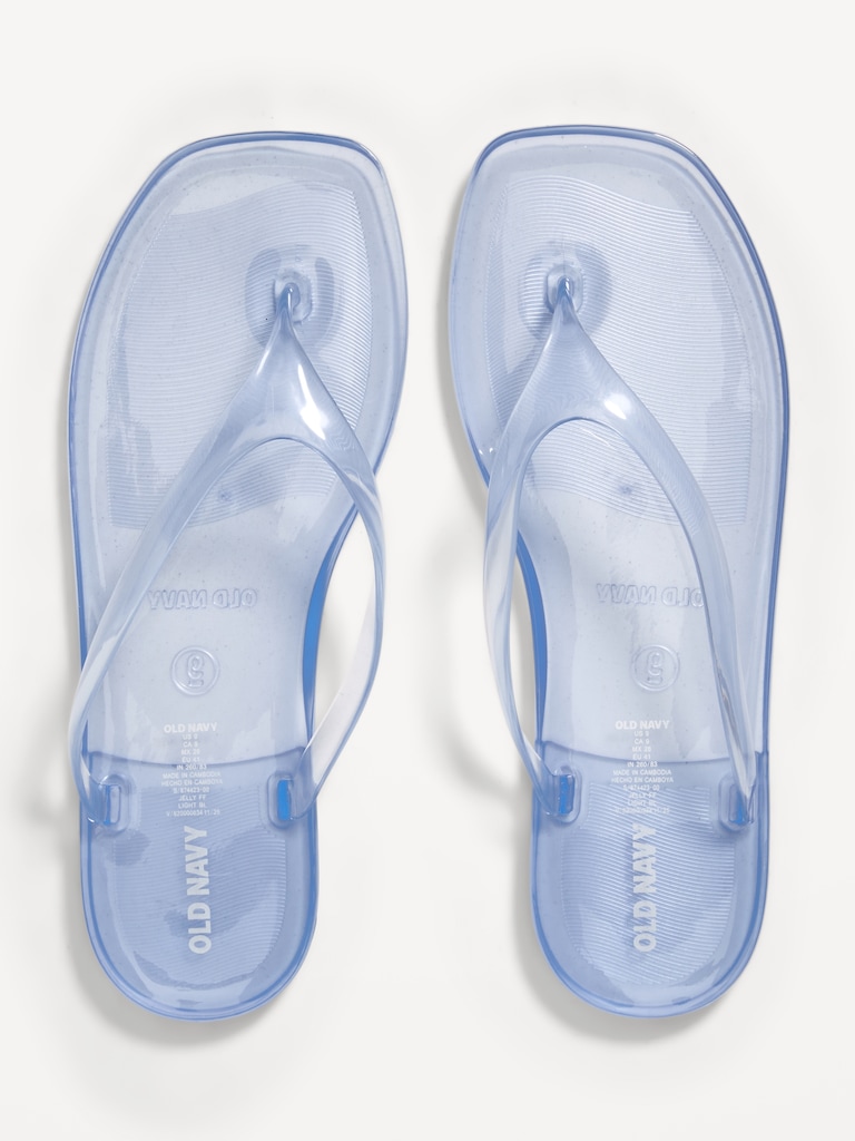 Flip-Flop Jelly Sandals for Women