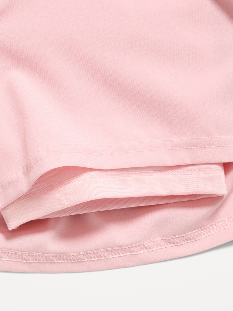 High-Waisted StretchTech Performance Shorts for Girls