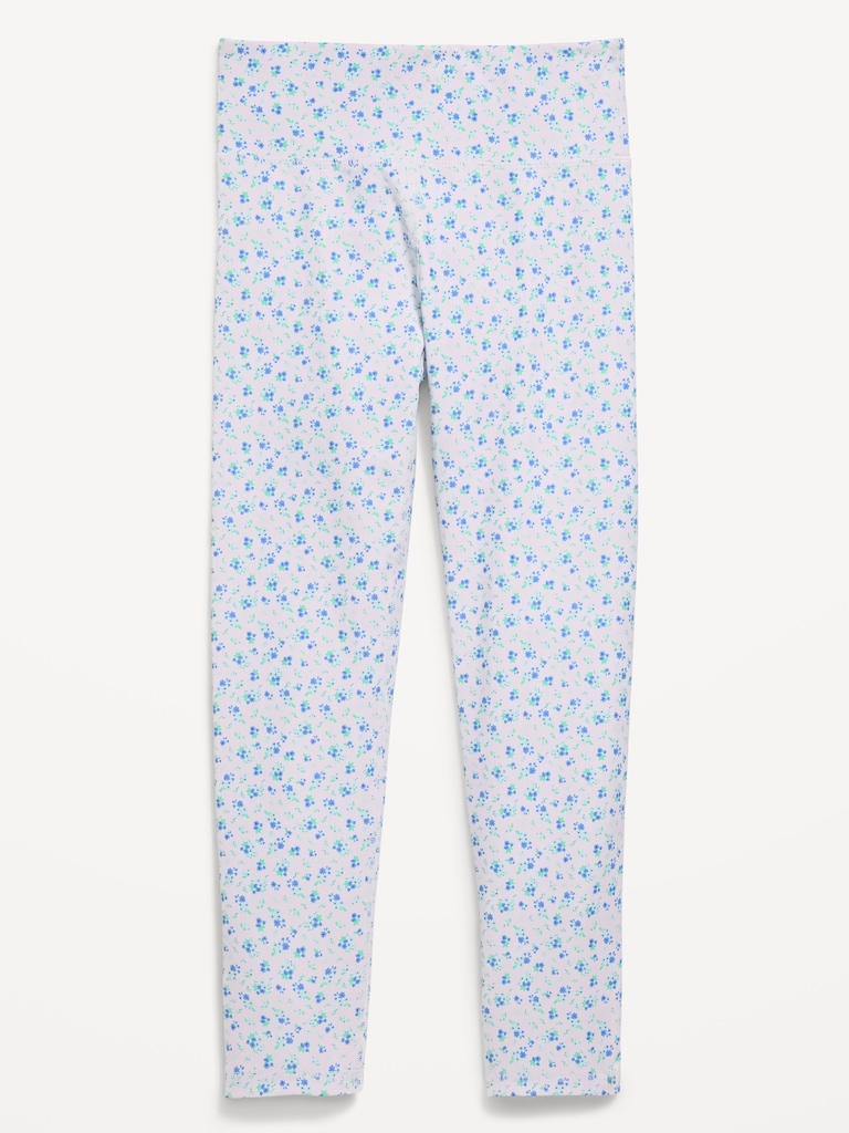 High-Waisted PowerSoft 7/8-Length Leggings for Girls