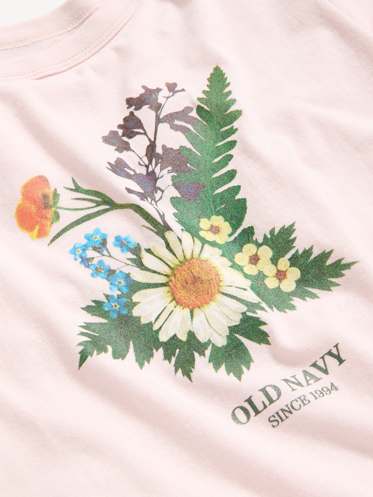 Crew-Neck Logo-Graphic T-Shirt